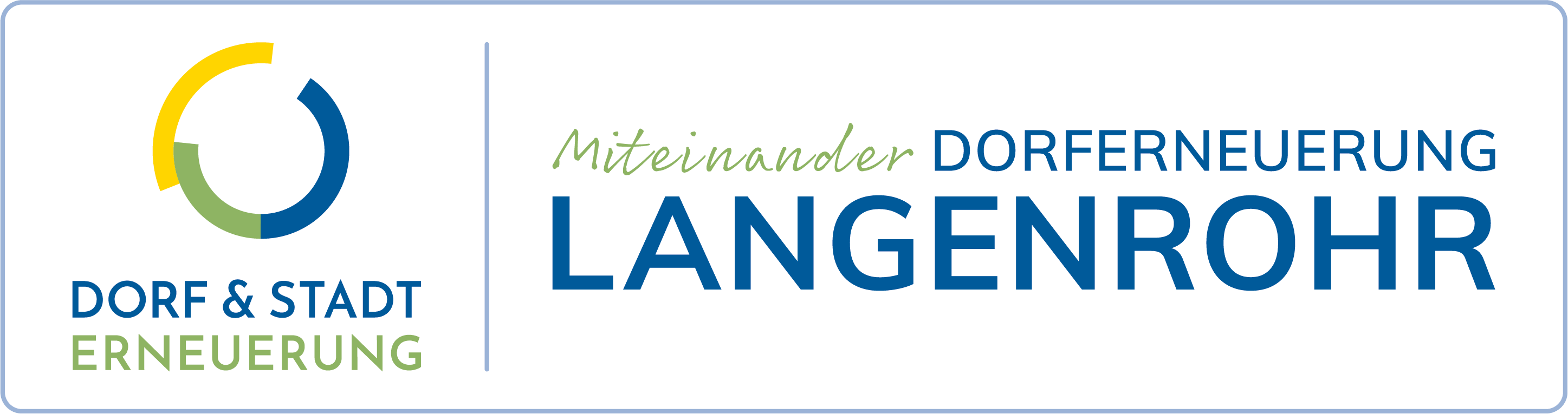 Dorferneuerung Langenrohr Logo